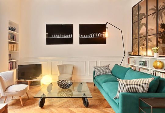 Beautiful air-conditioned 2-bedroom in Saint-Germain-des-Prés