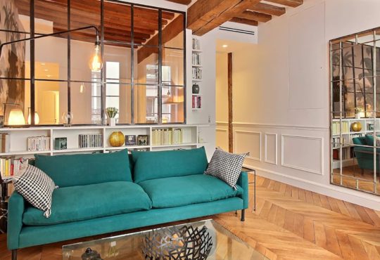 Beautiful air-conditioned 2-bedroom in Saint-Germain-des-Prés