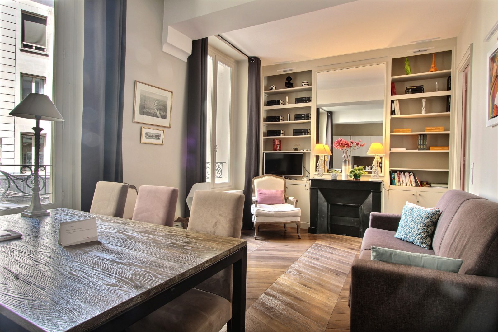 2-bedroom near the Seine