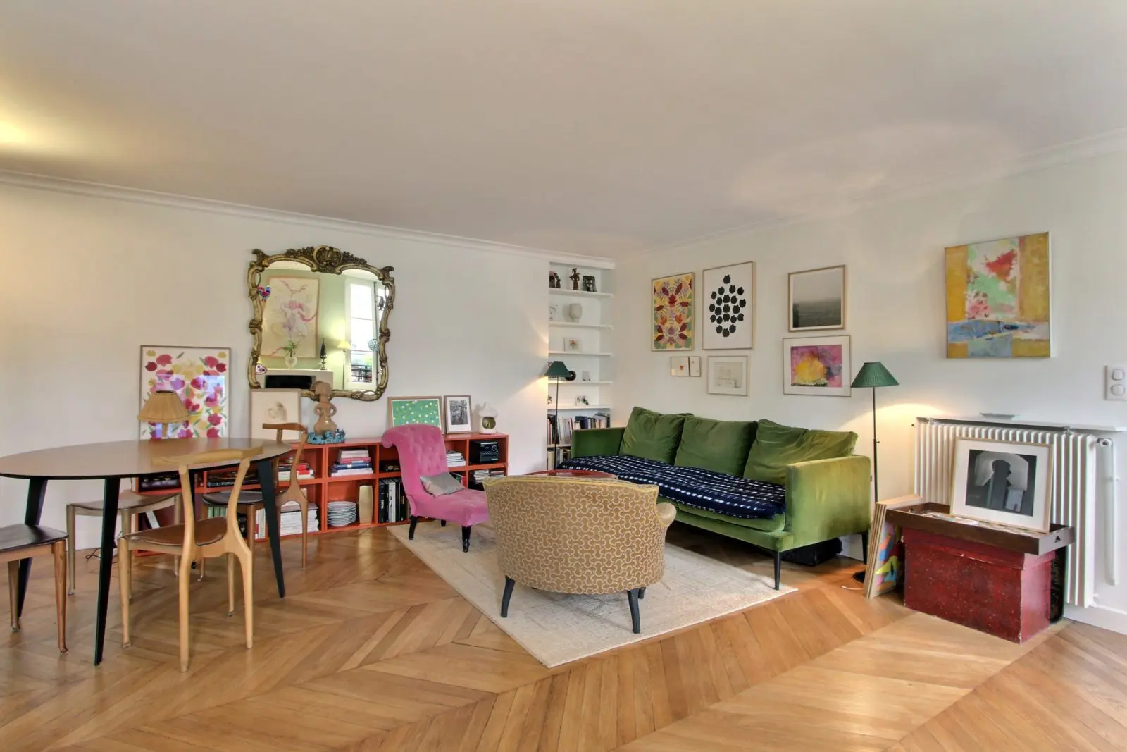 Appartement d’artiste calme et lumineux