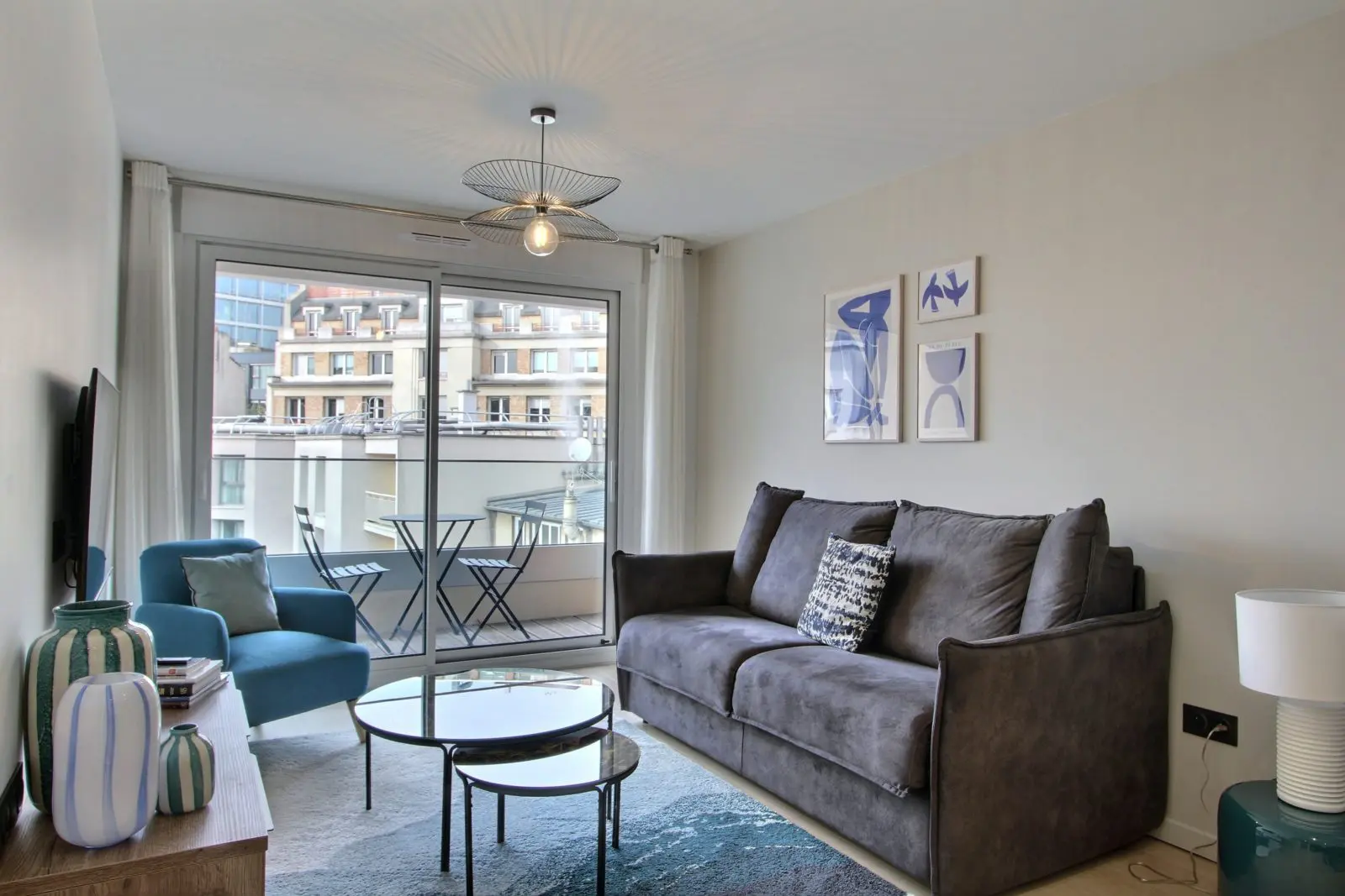 Appartement 1 chambre avec balcon et climatisation proche Tour Eiffel