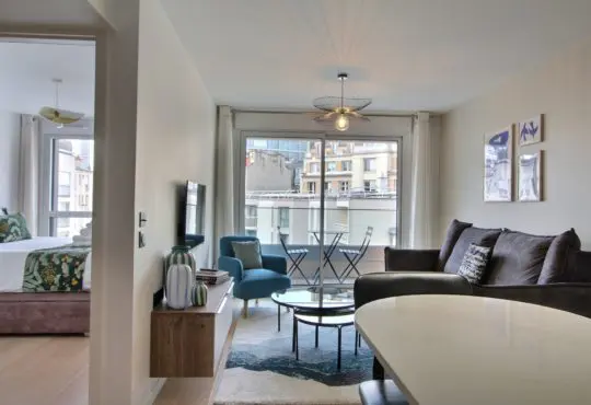 Appartement 1 chambre avec balcon et climatisation proche Tour Eiffel