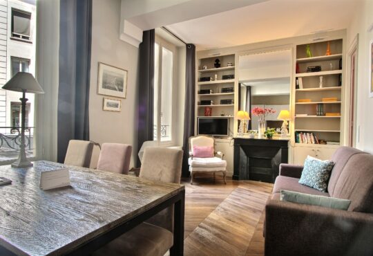 Furnished apartment 2-bedroom near the Seine