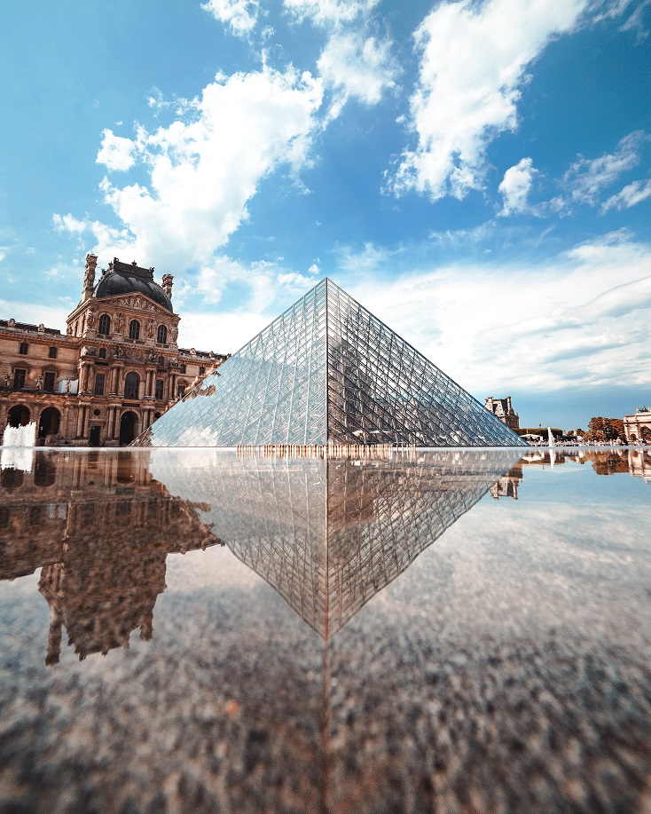 Locations touristiques dans le quartier du Louvre et du Marais