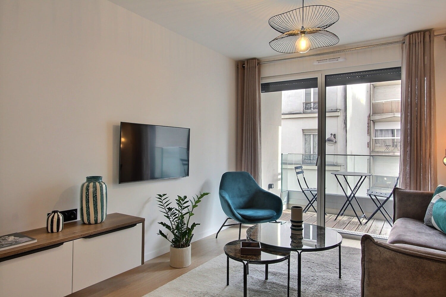 Appartement 1 chambre avec balcon et climatisation à proximité de la Tour Eiffel