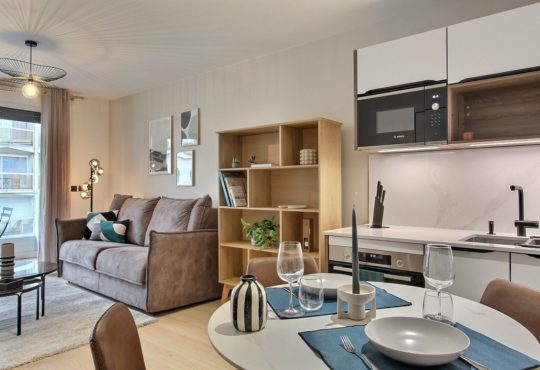1-bedroom apartment with balcony and air conditioning near the Eiffel Tower