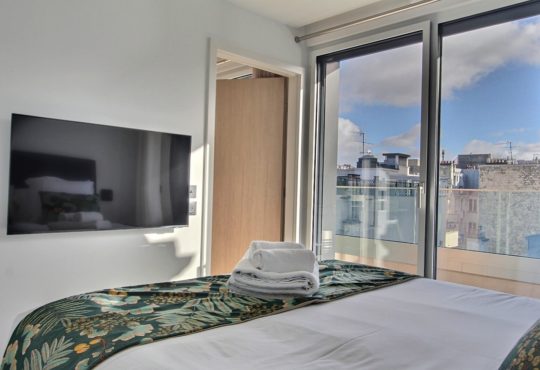 Air-conditioned 1-bedroom apartment with balcony just a few minutes from the Eiffel Tower